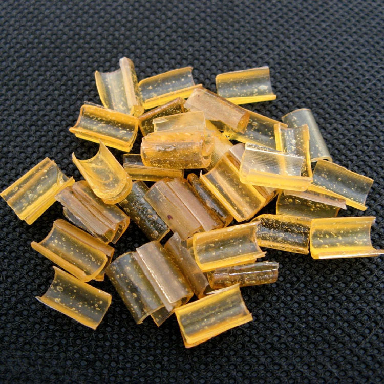 Blonde Hair Extensions Keratin Bonding Glue Granule Fusion Nail U Tip