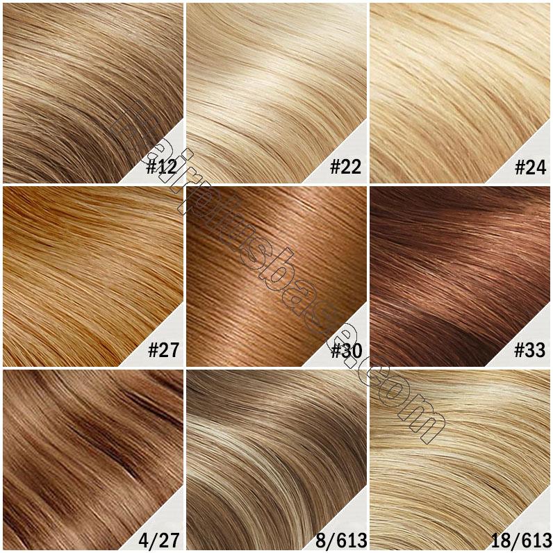 10 - 30 Inch Tape In Human Hair Extensions Curly 20 Pcs 7