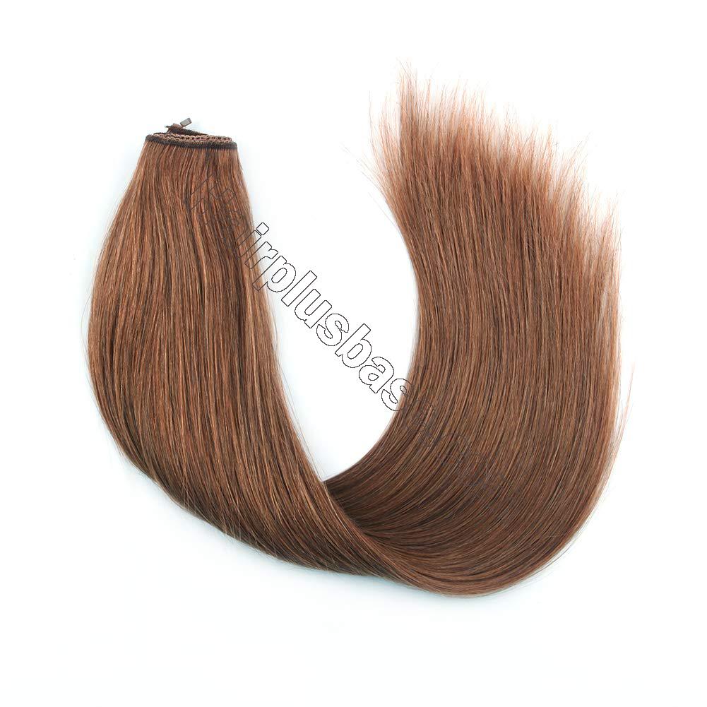 14 - 32 Inch Halo Human Hair Extensions #30 Body Wave/Straight 2