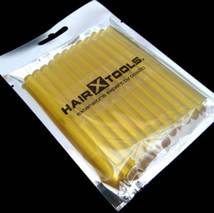 24pcs Hair Extension Keratin Glue Gun Sticks as Ambers