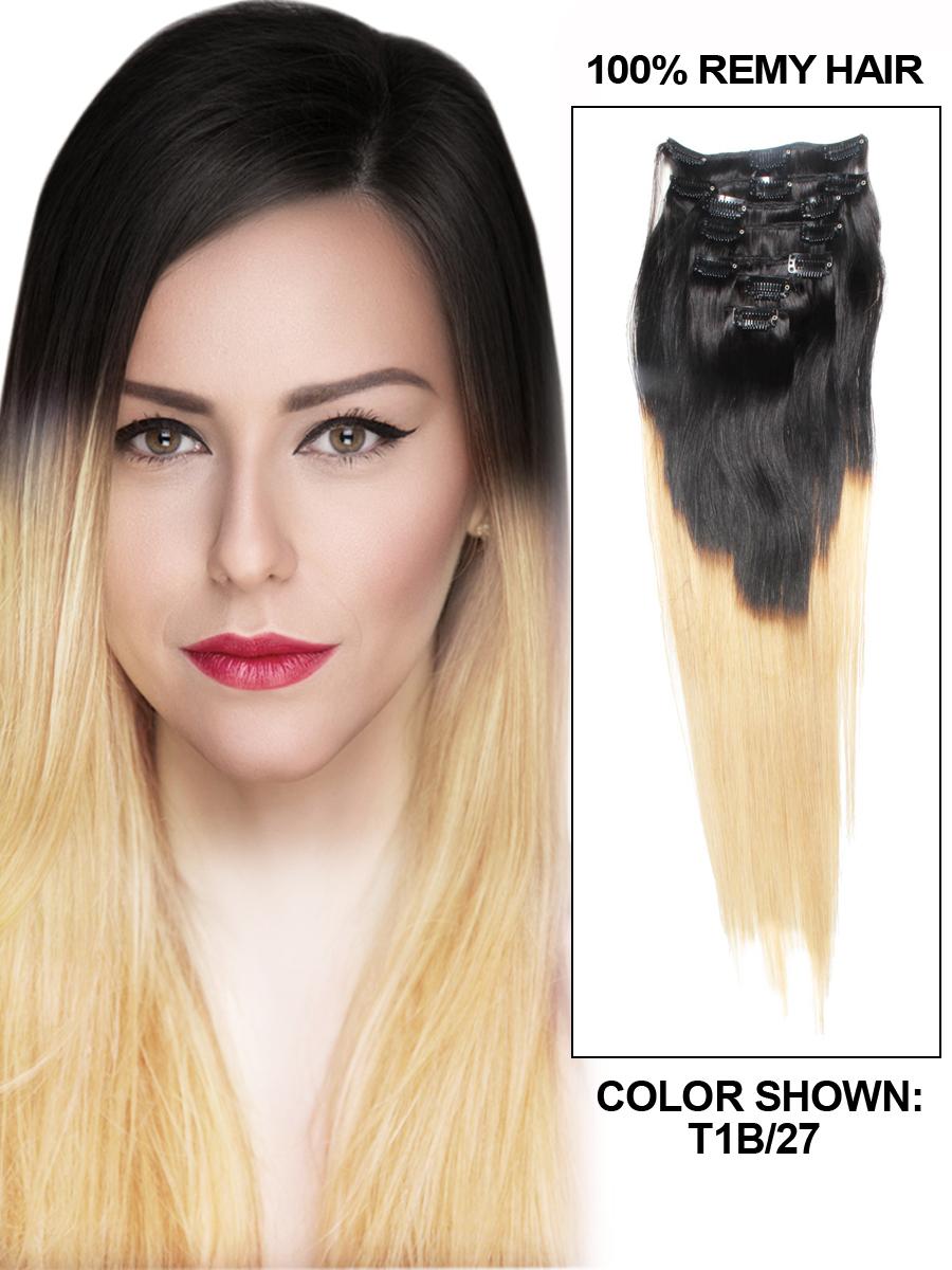 Download Blonde Ombre On Black Hair Background