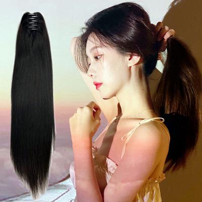 8 - 30 Inch Claw Ponytail Extension Human Hair