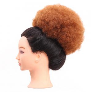 8 Inch Ponytail High Hair Puff Clip in Chignon Bun Hairpiece Afro Kinky Curly Synthetic Drawstring ponytail Hair Extensions