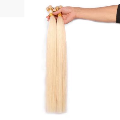 Best Hand Tied Hair Extensions Human Hair Weft Extensions Straight 6 Bundles/Pack #613
