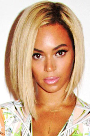 Beyonce Inspired Bob Ombre Blonde Human Hair Lace Wigs