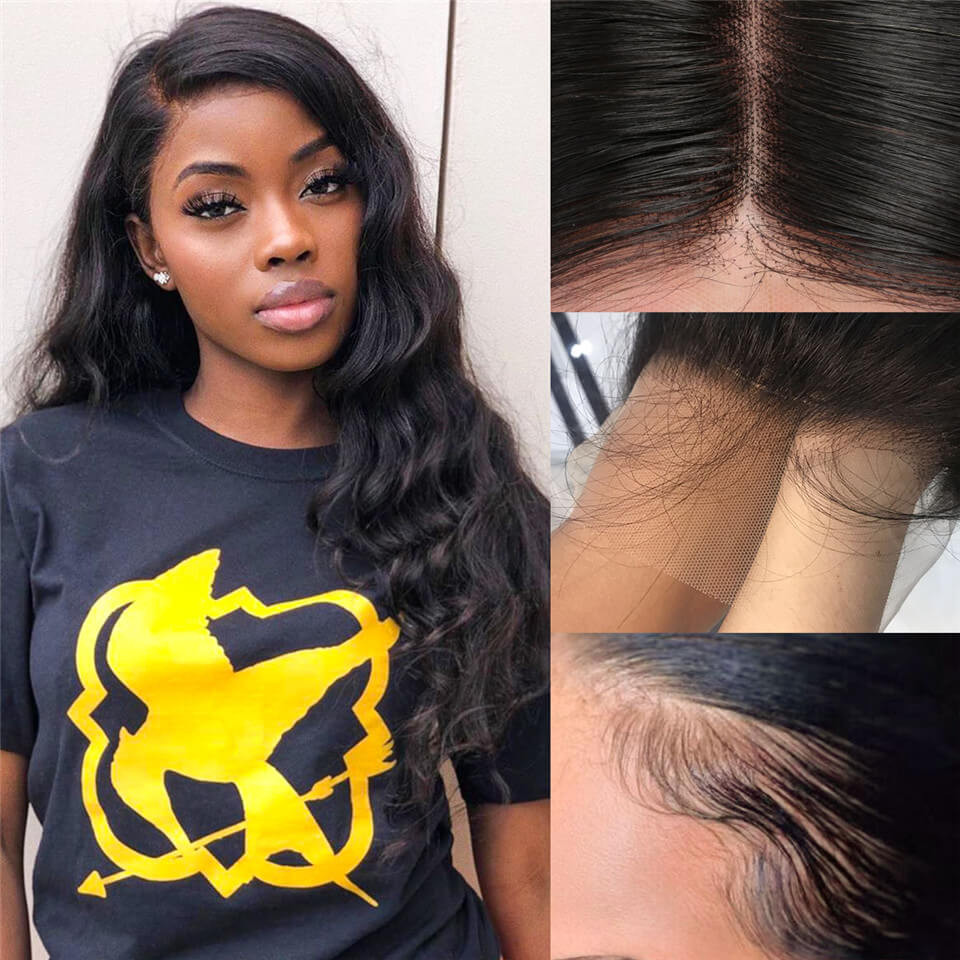 Body Wave 13*6 HD Lace Front Wigs With Thin & Light Lace Invisible Knots 18-24inch 6