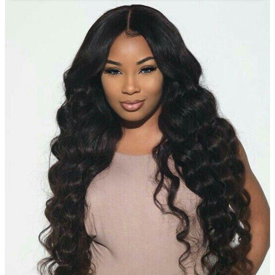 Deep Body Wave Lace Front Wigs Indian Remy Hair