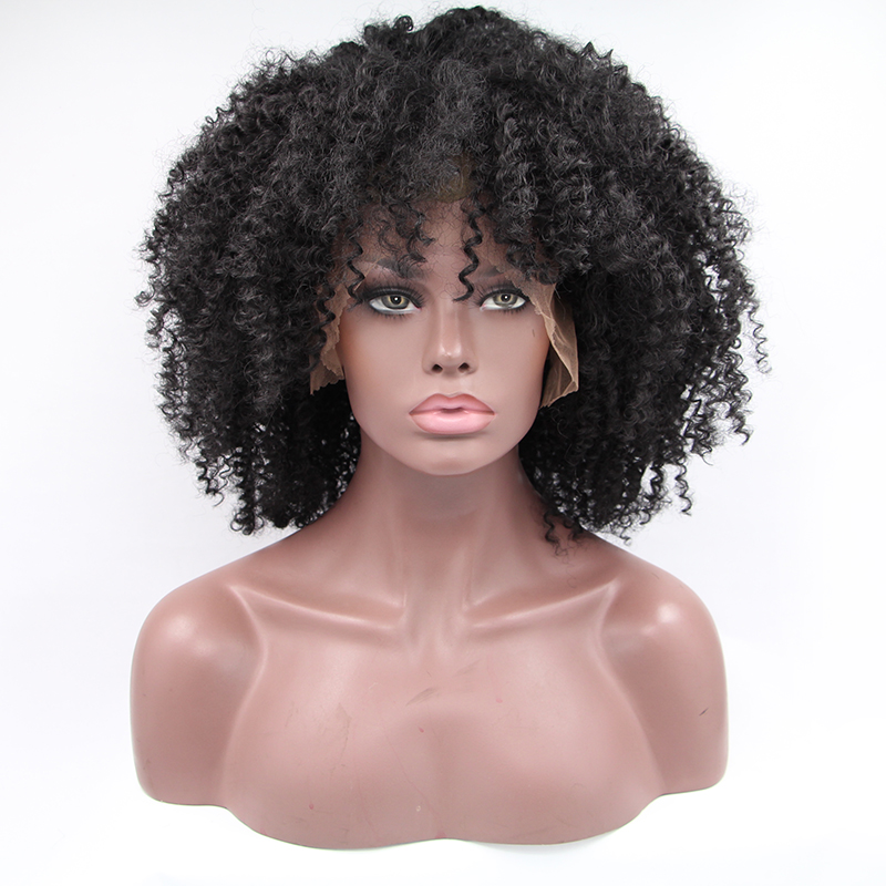 Hot Afro Kinky Curly Lace Front Wigs For Black Woman