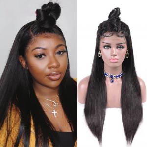 Human Hair Straight 250% Density Lace Front Wigs With Baby Hair For Women 8-22Inch