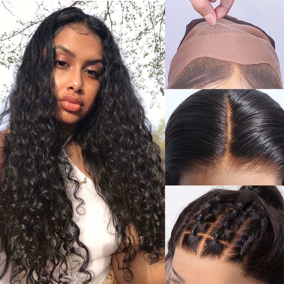 lace front wigs with bleached knots