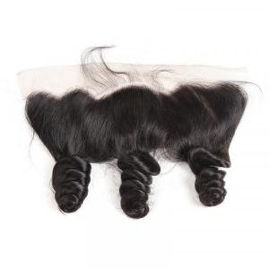 Loose Wave Hair Frontals 13*4 Frontal Lace Closure Human Hairs For Sale