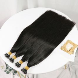 14 - 30 Inch Nano Ring Human Hair Extensions Straight 100S