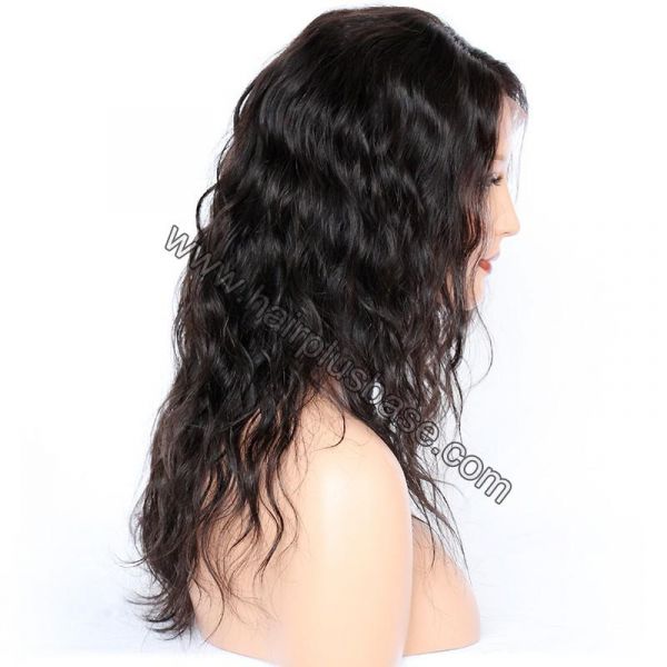 COPY - Kim kardashian  inspired human hair wig WowEbony Indian Remy Hair Natural Wave Kim Kardashian  main image 4