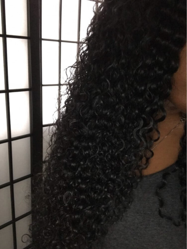 Curly Weave Virgin Human Hair 4x4 Lace Closure