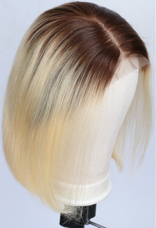 4/613 Ombre 613 Blonde Hair Straight And Body Wave Lace Front Wigs 10-30Inch