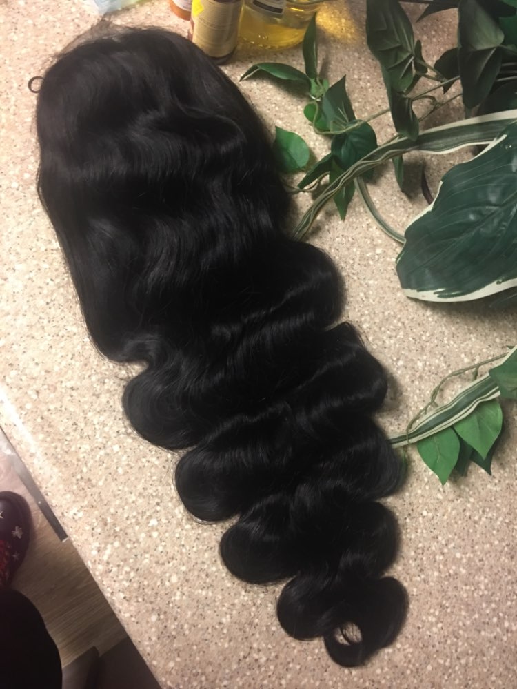  Body Wave 6*6 Lace Closure Wigs With Baby Hair