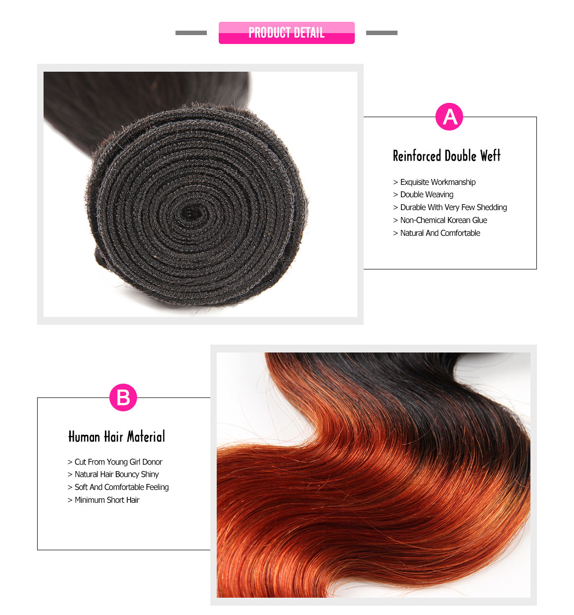 human hair bundles