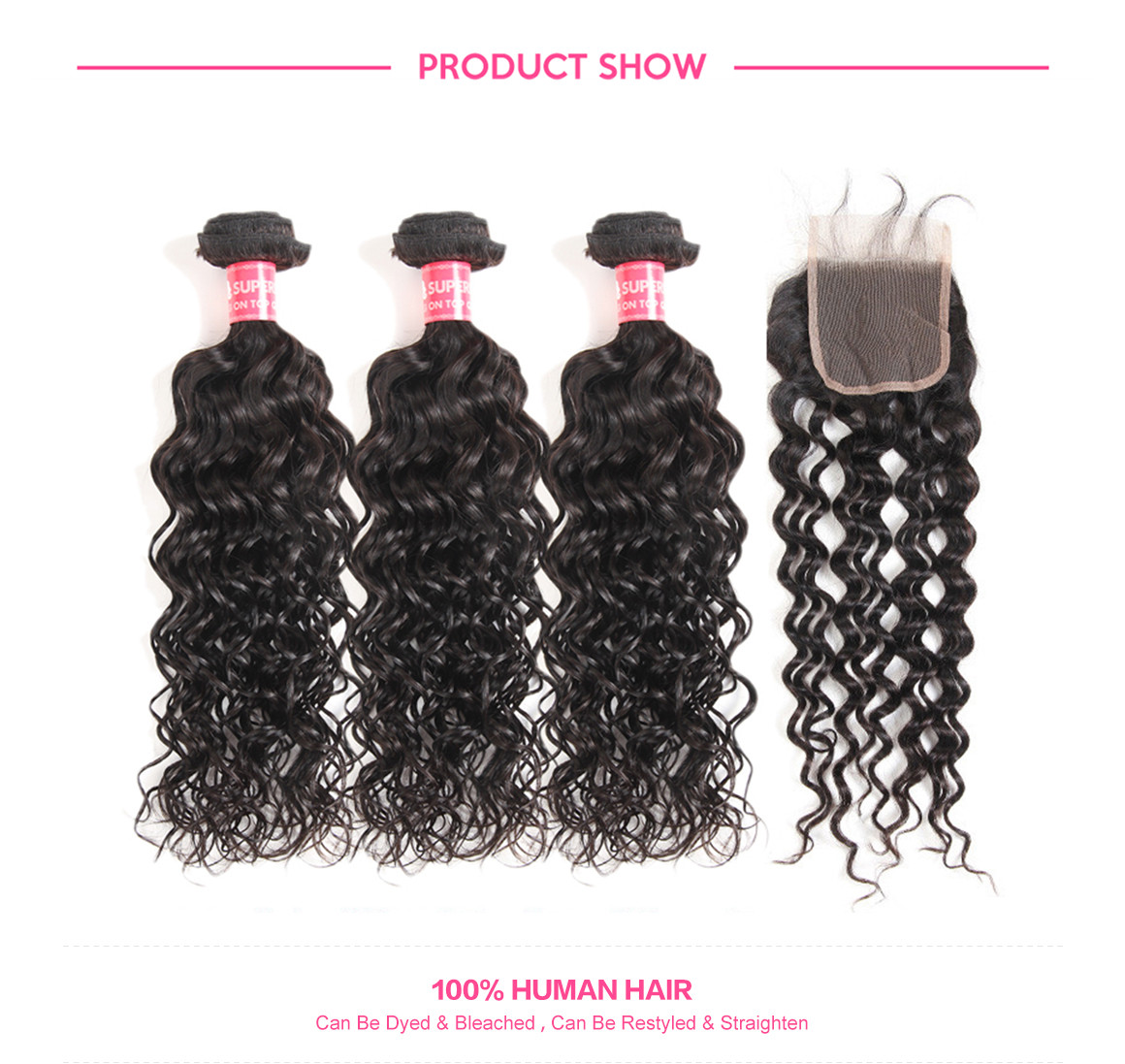 3 bundles with closure