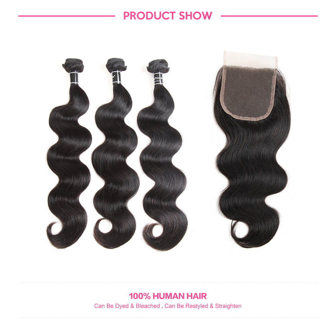 cheap bundles with closure