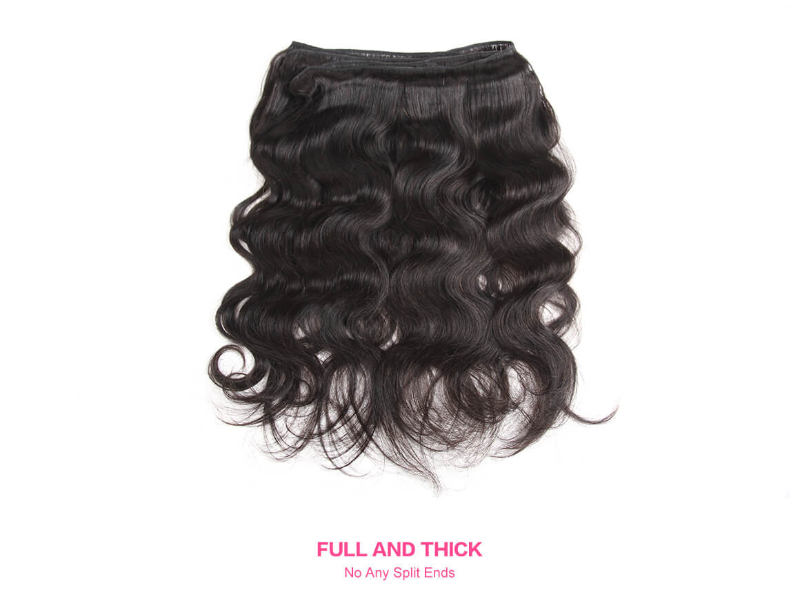 body wave bundles with closure