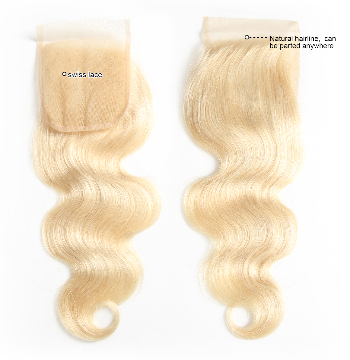 blonde weave human hair