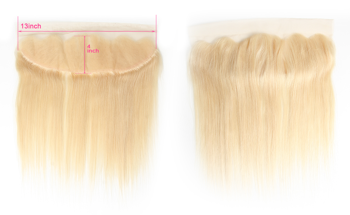 blonde bundles with frontal