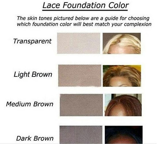 Hairplusbase Lace Color Chart Hairplusbase Lace Color Chart