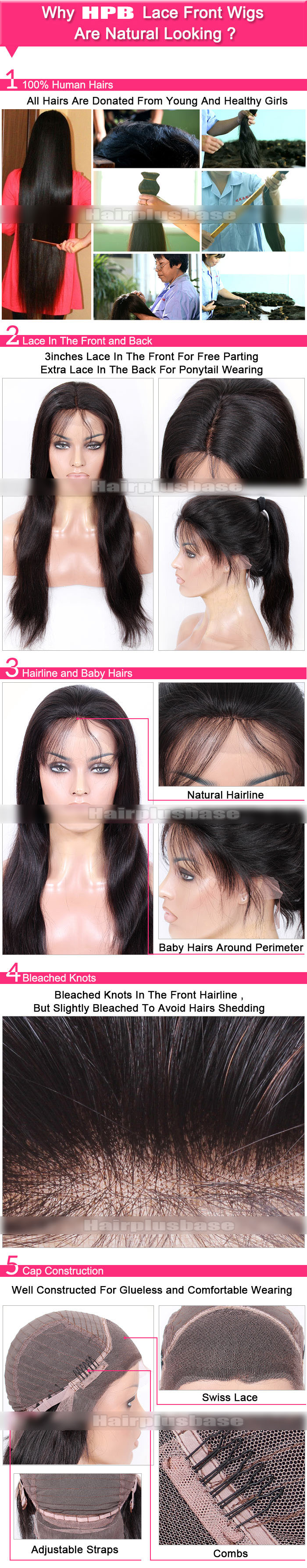 Why Hairplusbase Lace Front Wigs Are Natural Looking 