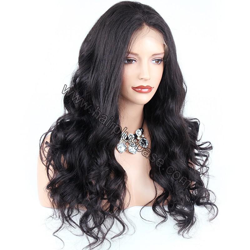 Pre Plucked Super Wavy 360 Lace Wigs 150% Density, Indian Remy Hair 1
