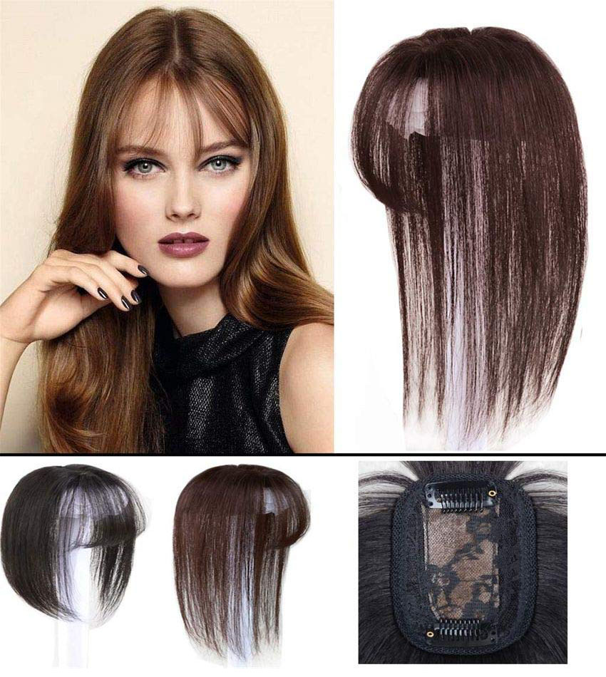 Best Hair Toppers For Women, Short Human Hair Toppers With Bangs, Free
