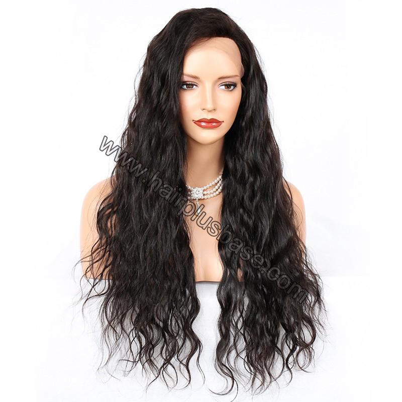 Silk Top 4*4 Full Lace Wigs Indian Human Hair Loose Wave 3