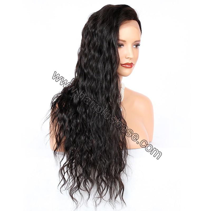 Silk Top 4*4 Full Lace Wigs Indian Human Hair Loose Wave 4