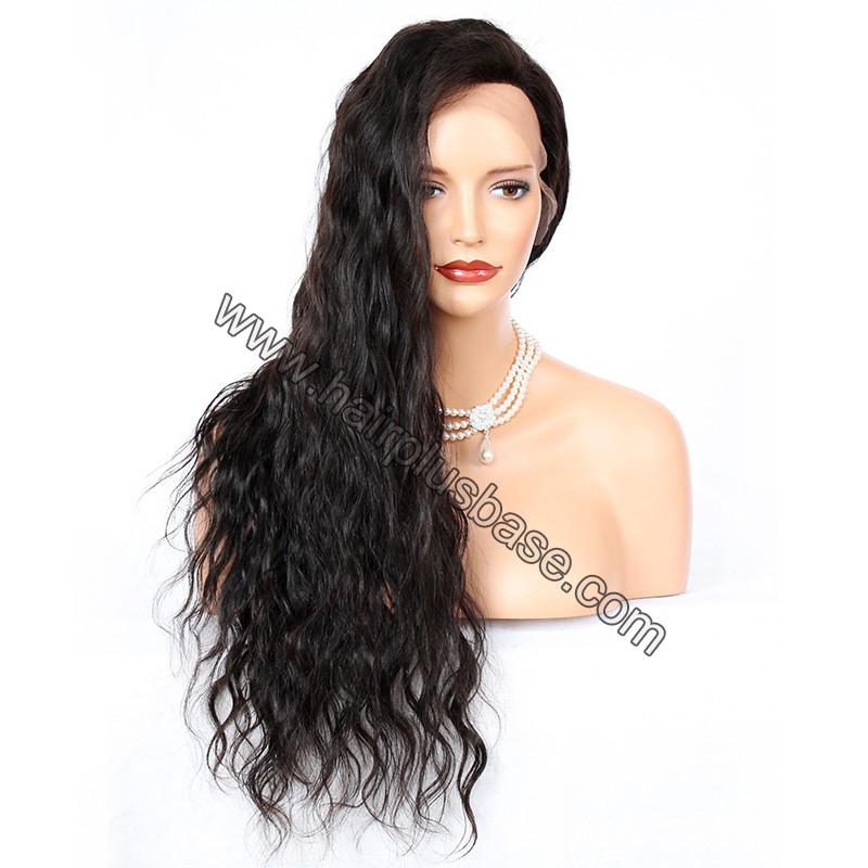 Silk Top 4*4 Full Lace Wigs Indian Human Hair Loose Wave 5