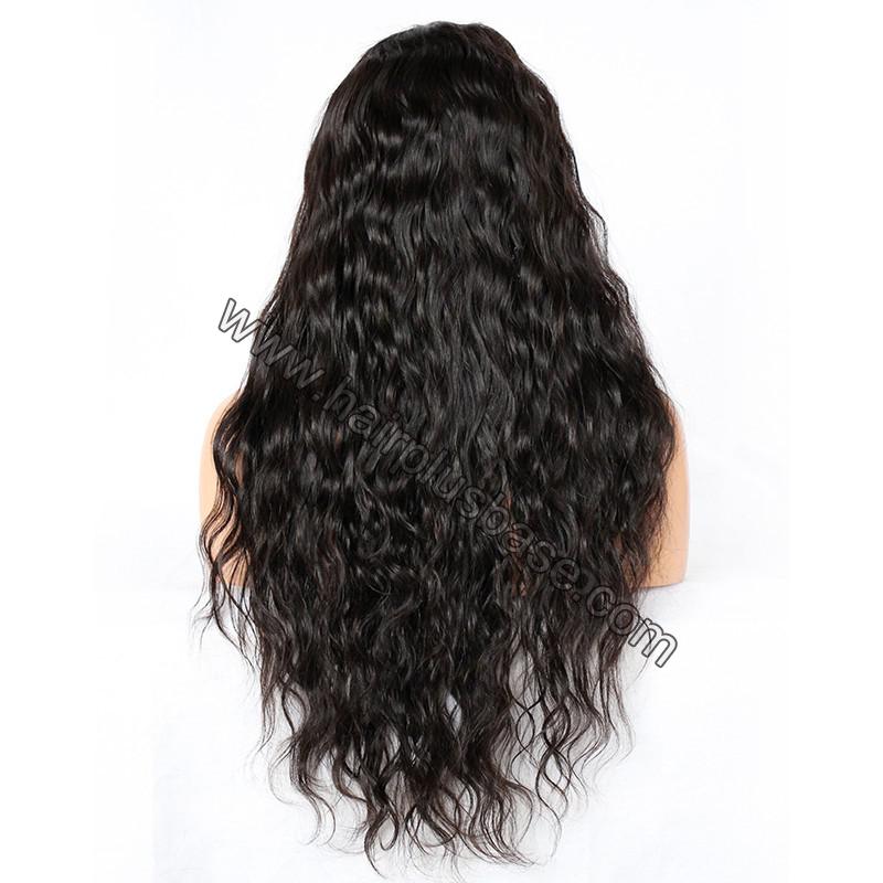 Silk Top 4*4 Full Lace Wigs Indian Human Hair Loose Wave 6