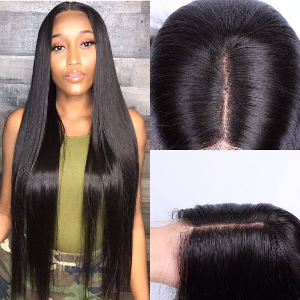 Straight 13*6 HD Lace Front Wigs With Swiss Lace Invisible Knots 150%-250% Density 18-30 Inch 6
