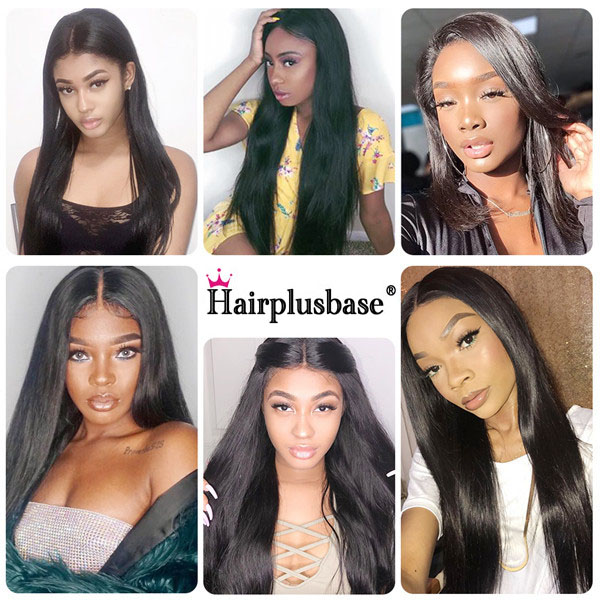 Straight Hair 3 Bundles With 4*4 Lace Closure Hair For Sale 7
