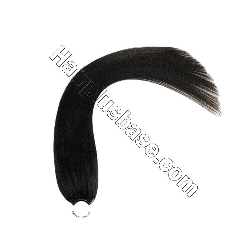 The Second-generation Feather Hair Extensions Invisible Human Hair Double-line 6d Micro Interface 100S 2